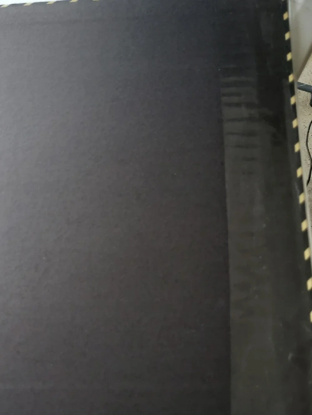 NWT-Recollections Black and Gold Diagonal Stripe Scrapbook Album
